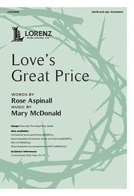 Love's Great Price SATB choral sheet music cover Thumbnail